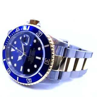 Rolex Submariner Date Full Set Blue Dial 16613