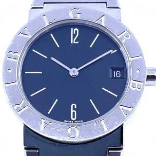 Bulgari Bulgari Date Stainless Steel Black
