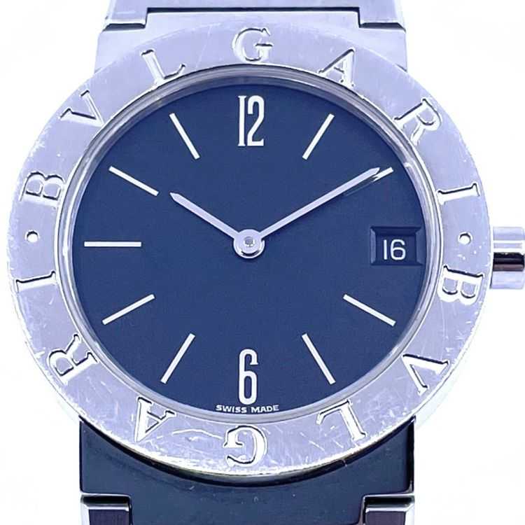 Bulgari Bulgari Date Stainless Steel Black