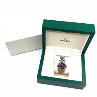 Rolex Oyster Perpetual red grape