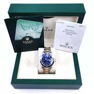 Rolex Submariner Date 16613 Box and paper