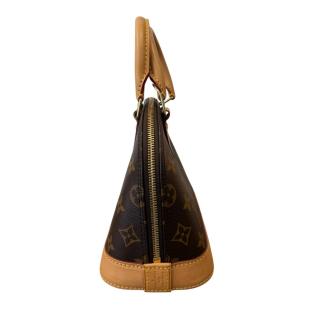 SAC LOUIS VUITTON ALMA BB MONOGRAM BANDOULIERE REGLABLE
