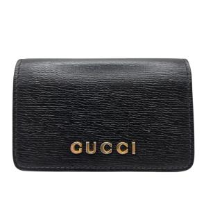 Gucci porte Monnaie Cuir Epi Noir