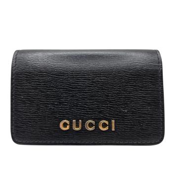 Gucci porte Monnaie Cuir Epi Noir