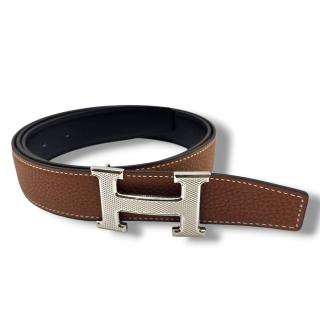 CEINTURE +BOUCLE HERMES H5382 T135 +BOITE+COPIE FACTURE