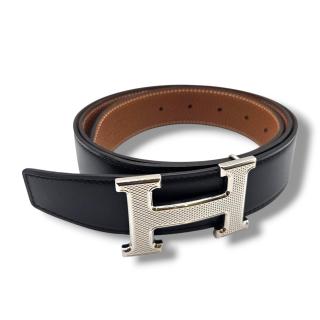 CEINTURE +BOUCLE HERMES H5382 T135 +BOITE+COPIE FACTURE