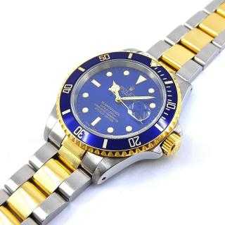 ROLEX SUBMARINER 40 CUSTOM TWO TONES BLUE DIAL & BEZEL