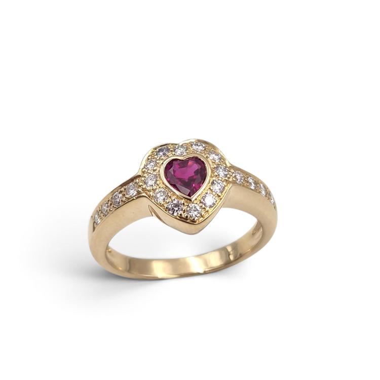 Bague Or Jaune 18 Ct