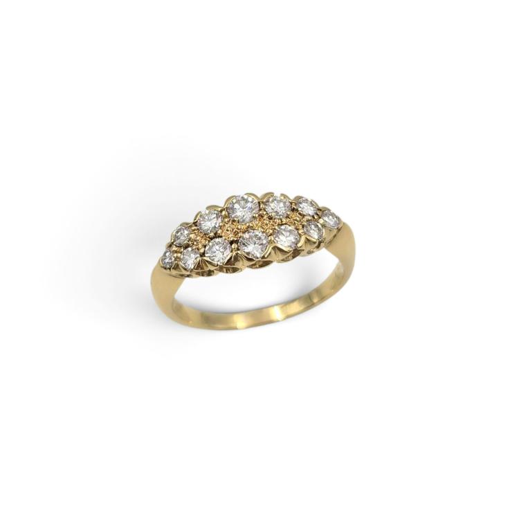 Bague Or Jaune 18 Ct