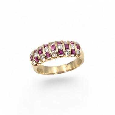 Bague Or Jaune 18 Ct