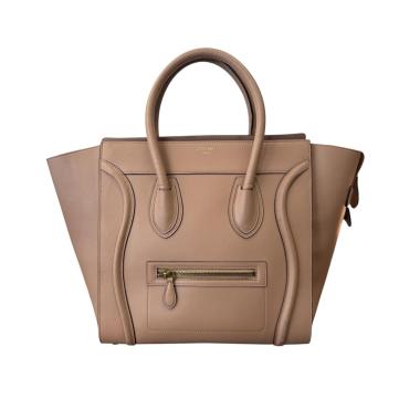 CELINE SAC LUGGAGE BEIGE CUIR XL
