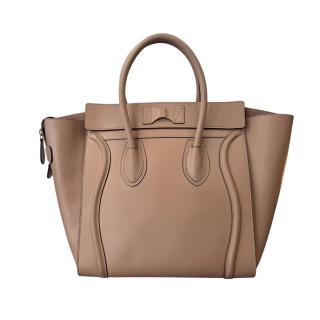 CELINE SAC LUGGAGE BEIGE CUIR XL