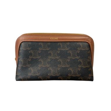 TROUSSE COSMETIQUE CELINE PETIT MODELE TOILE TRIOMPHE