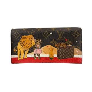 PORTFEFEUILLES LOUIS VUITTON EDITION LIMITEE ANIMAL PRINT