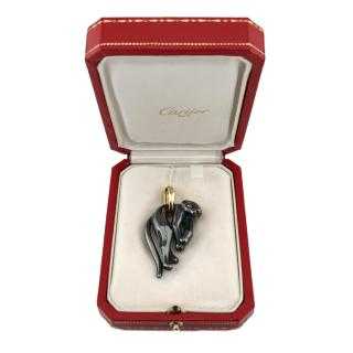 Pendentif Cartier «&nbsp;Panthère Molle&nbsp;» Silverium & Or Jaune 18k