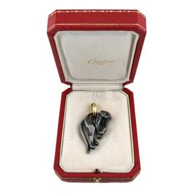 Pendentif Cartier «&nbsp;Panthère Molle&nbsp;» Silverium & Or Jaune 18k