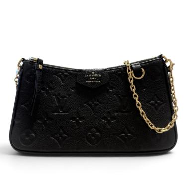 Louis Vuitton Easy pouch on strap cuir empreinte