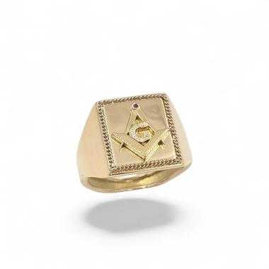 Bague Or Jaune 18 Ct