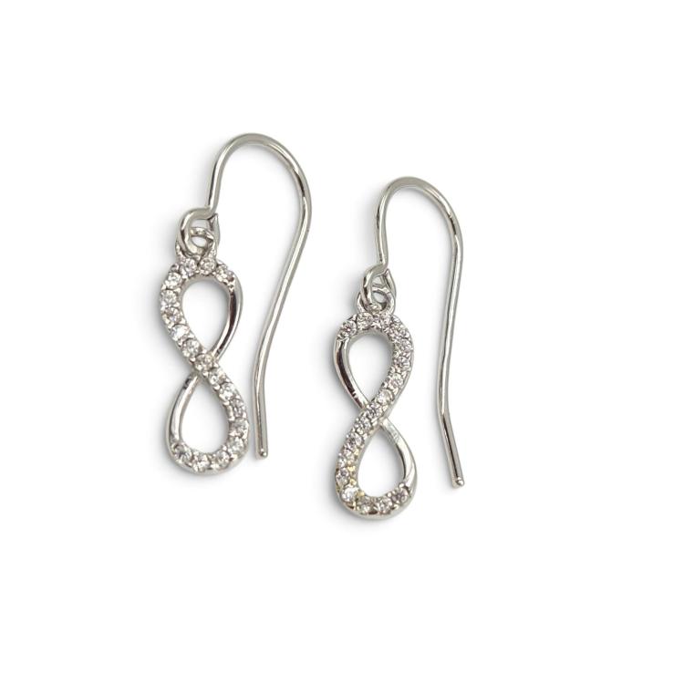 Boucles d'Oreilles Or Blanc 18 Ct