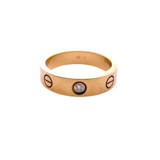 Bague Cartier Love Petit Modèle & Diamant Or Jaune 18ct