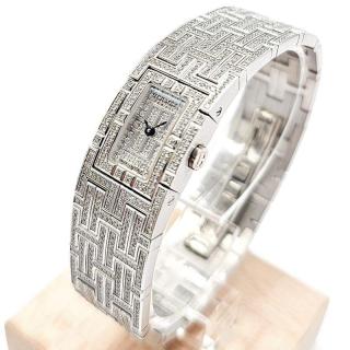 Hermes Kilim Or Blanc 18ct Et Diamants