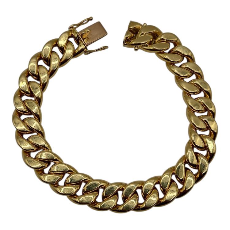 GOURMETTE OR 18CT