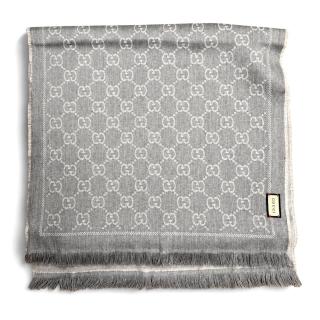 Gucci Echarpe en laine GG