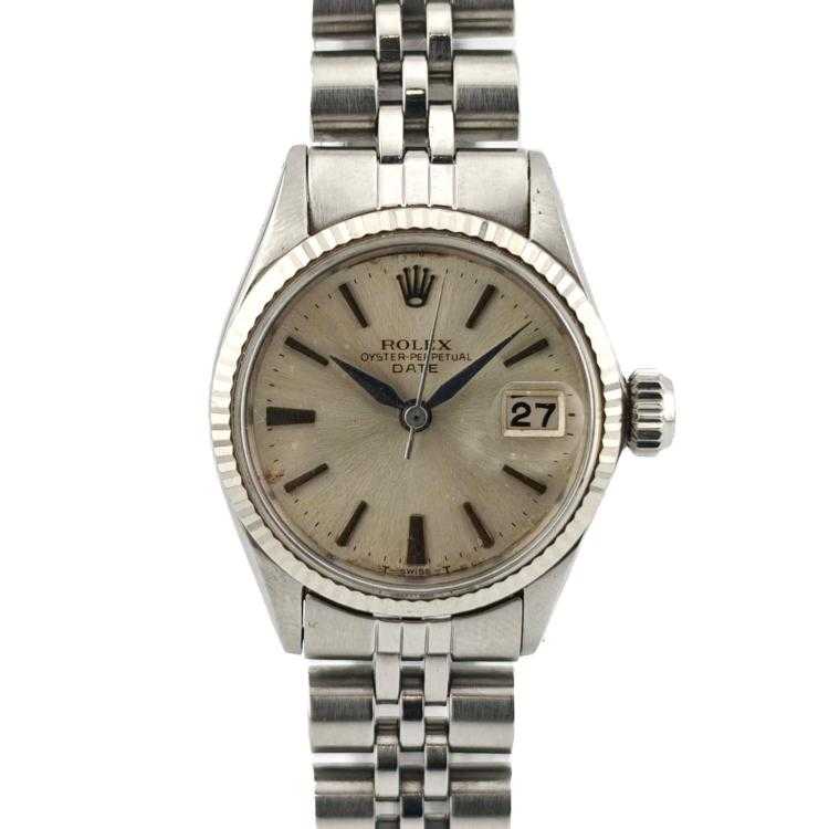 Rolex Lady DateJust 26 Silver Dial