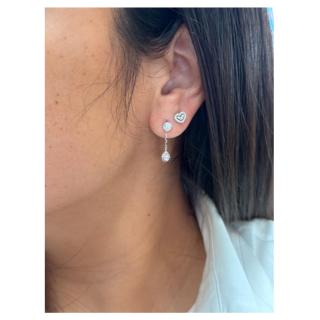 Boucles D'oreilles Cartier Diamant Légers