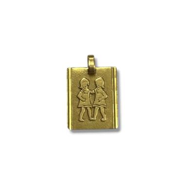 Pendentif Gemeaux Or 18ct