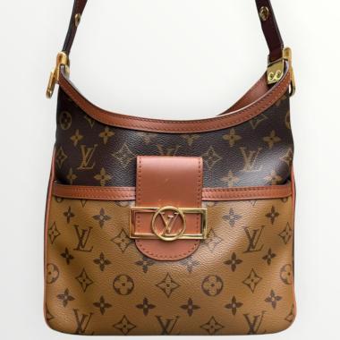 Sac Louis Vuitton Dauphine Hobo Reverse Monogram