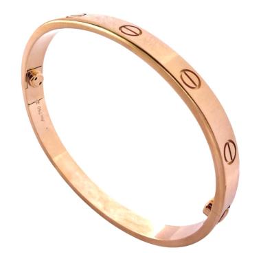 Bracelet Cartier Love Or Jaune 18ct Modele Classique T:17