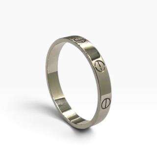Cartier Love Bague Or blanc