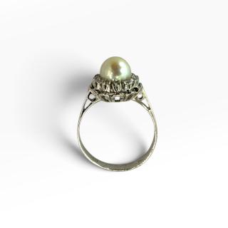 Bague Or Blanc 18 Ct