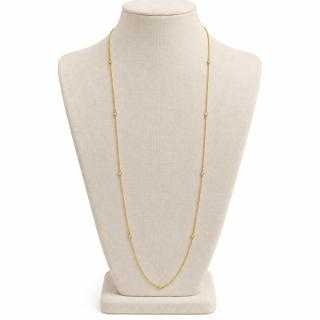 SAUTOIR OR 18CT 3.90 GRS AVEC DIAMANTS