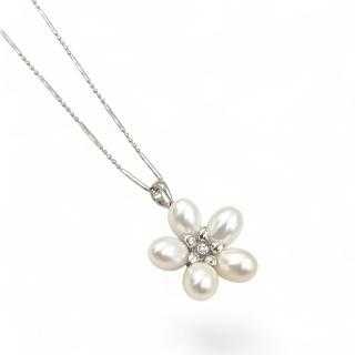 Collier Or Blanc 18 Ct