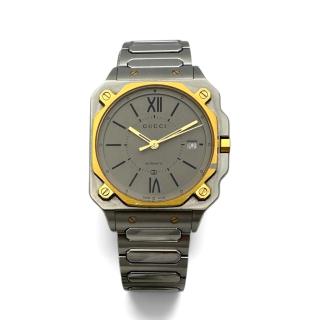 Gucci G-Flat Automatic Bicolore
