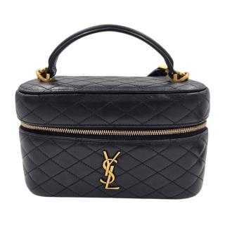 YVES SAINT LAURENT GABY CUIR NOIR