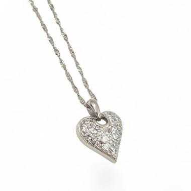 Collier Or Blanc 18 Ct