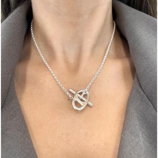 Collier Chaîne D'Ancre Punk Argent 925