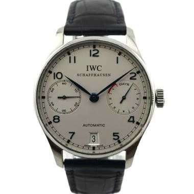 IWC Portugieser Automatic 7 Days Silver Dial