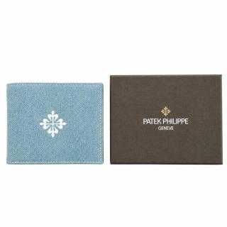 Portefeuille Patek Philippe Denim Bleu