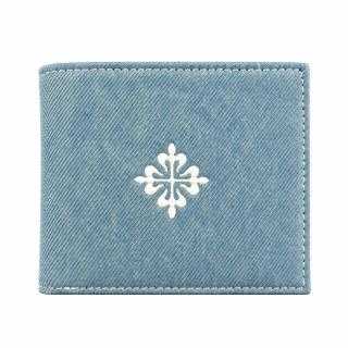 Portefeuille Patek Philippe Denim Bleu