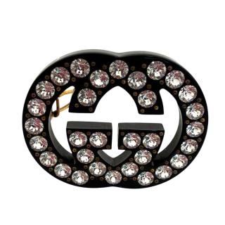 Barrete à Cheveux Gucci GG Noir