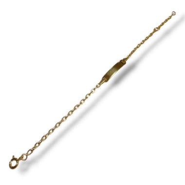 Gourmette or jaune 9ct