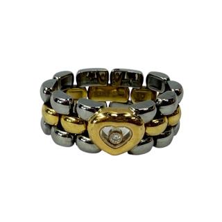BAGUE CHOPARD HAPPY DIAMOND SOUPLE 15.08 grs