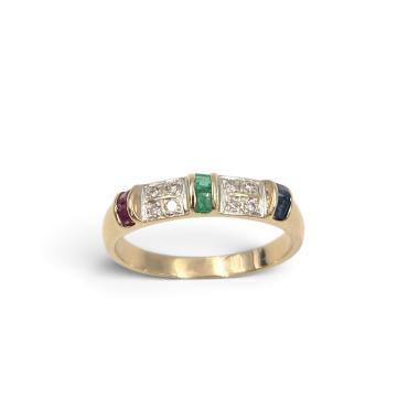 Bague Or Jaune 18Ct