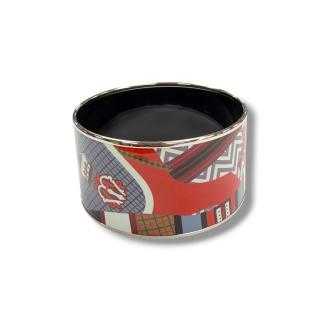 Bracelet Hermès en émail imprimé
