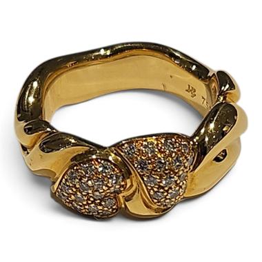 Bague Or 18Ct et Diamants