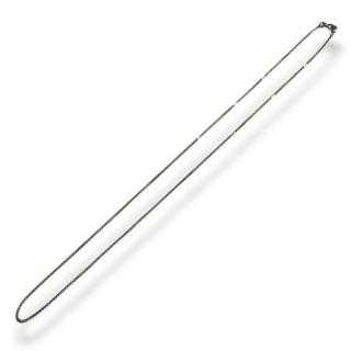 Collier or blanc 18ct